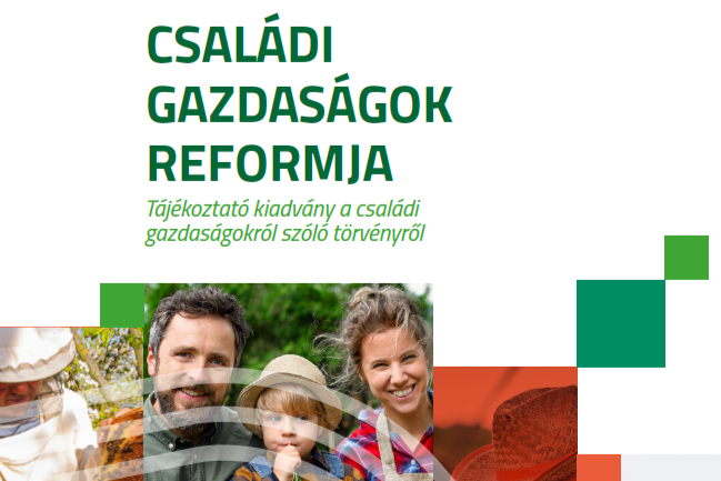 Családi gazdaságokról szóló kiadvánnyal segíti a termelőket a Nemzeti Agrárgazdasági Kamara